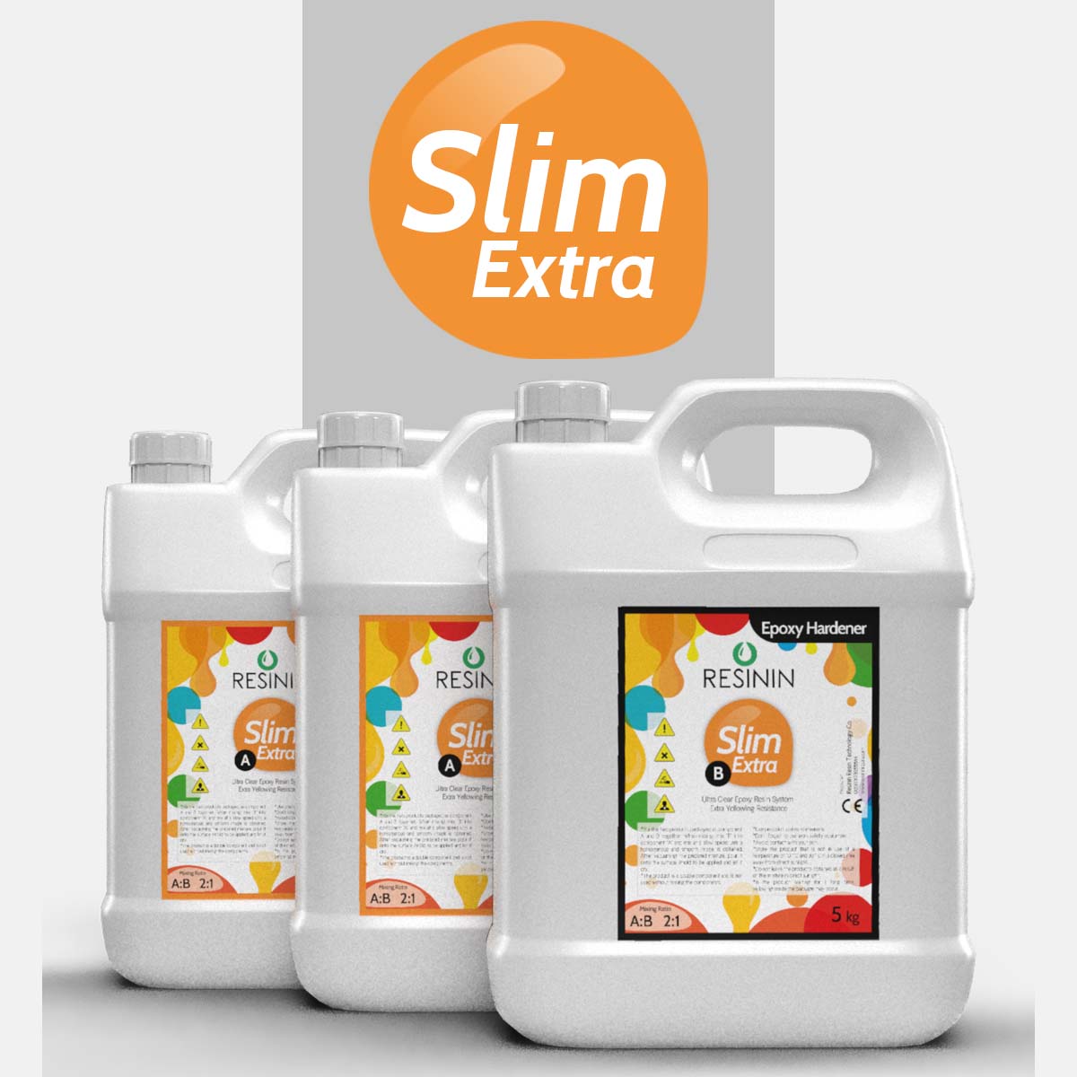 Slim Extra Ultra Clear Epoxy Resin for Small Volume Applications - Bestista